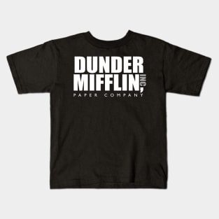The Office Dunder Mifflin Inc, Paper Company Kids T-Shirt